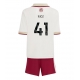 Arsenal Declan Rice #41 Barnkläder Tredje matchtröja till baby 2025-26 Kortärmad (+ Korta byxor) Billigt Arsenal Declan Rice #41 Barnkläder Tredje matchtröja till baby 2025-26 Kortärmad (+ Korta byxor) Billigt